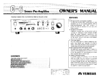 Yamaha C-6 - Owners Manual 
